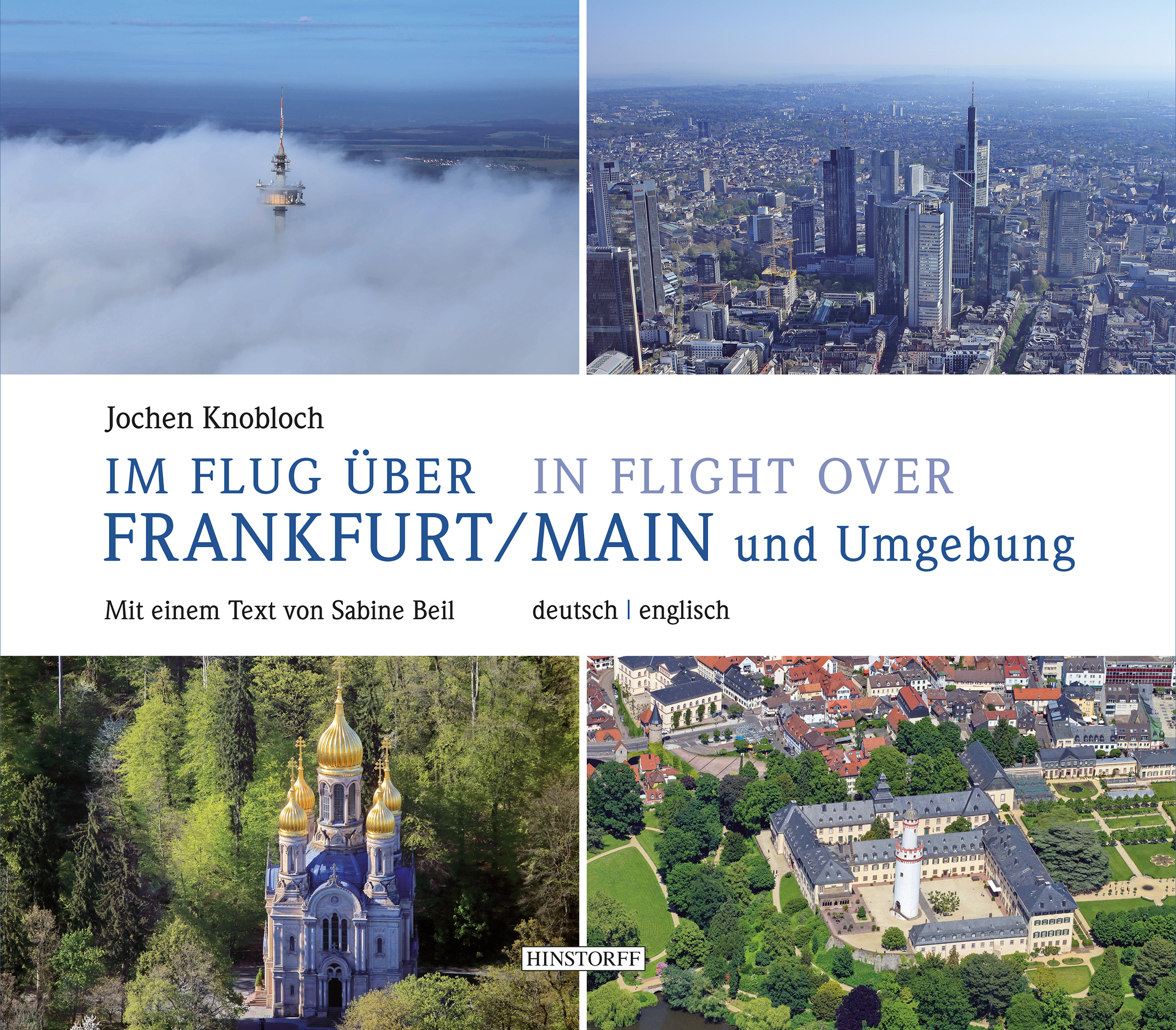 Im Flug über Frankfurt/Main und Umgebung