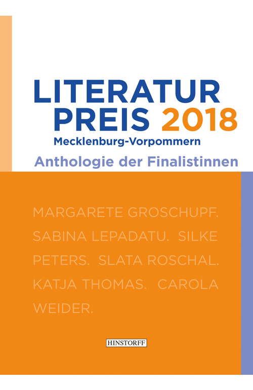 Literaturpreis 2018 Mecklenburg-Vorpommern