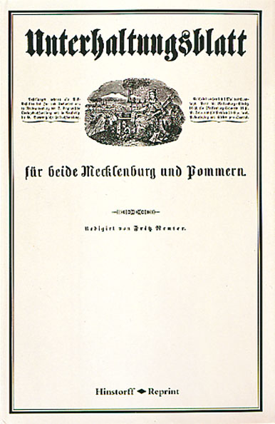 Unterhaltungsblatt für beide Mecklenburg und Pommern
