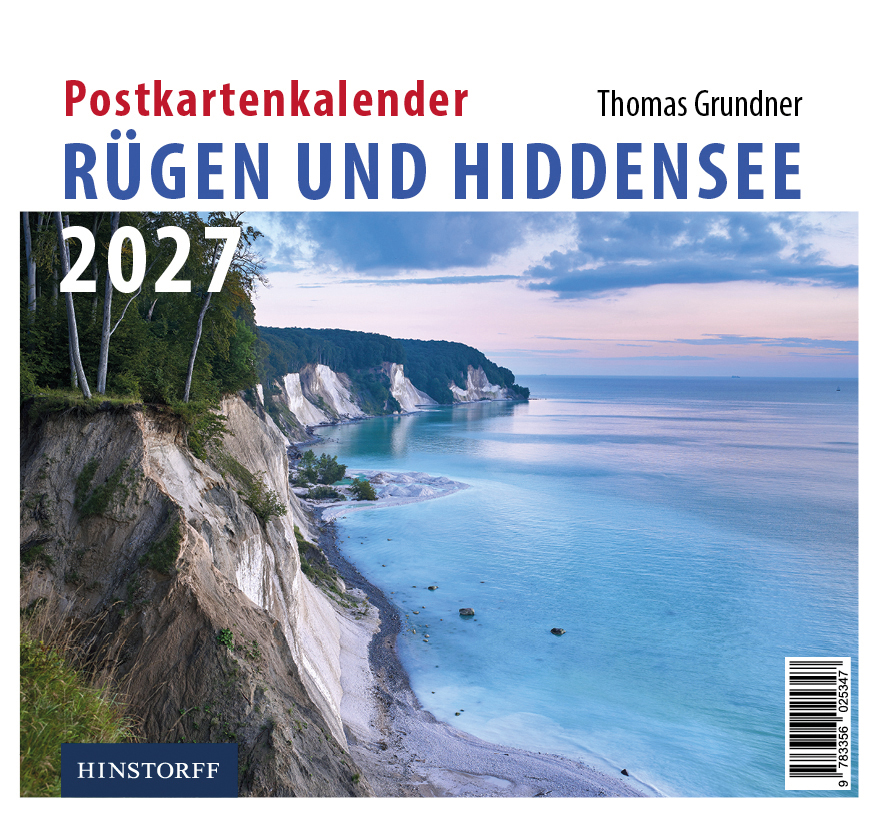 Postkartenkalender Rügen und Hiddensee 2027